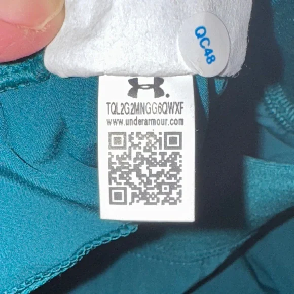 Under Armour Teal Sport High Rise Women’s XL Tapered Joggers - NWT - Picture 6 of 6